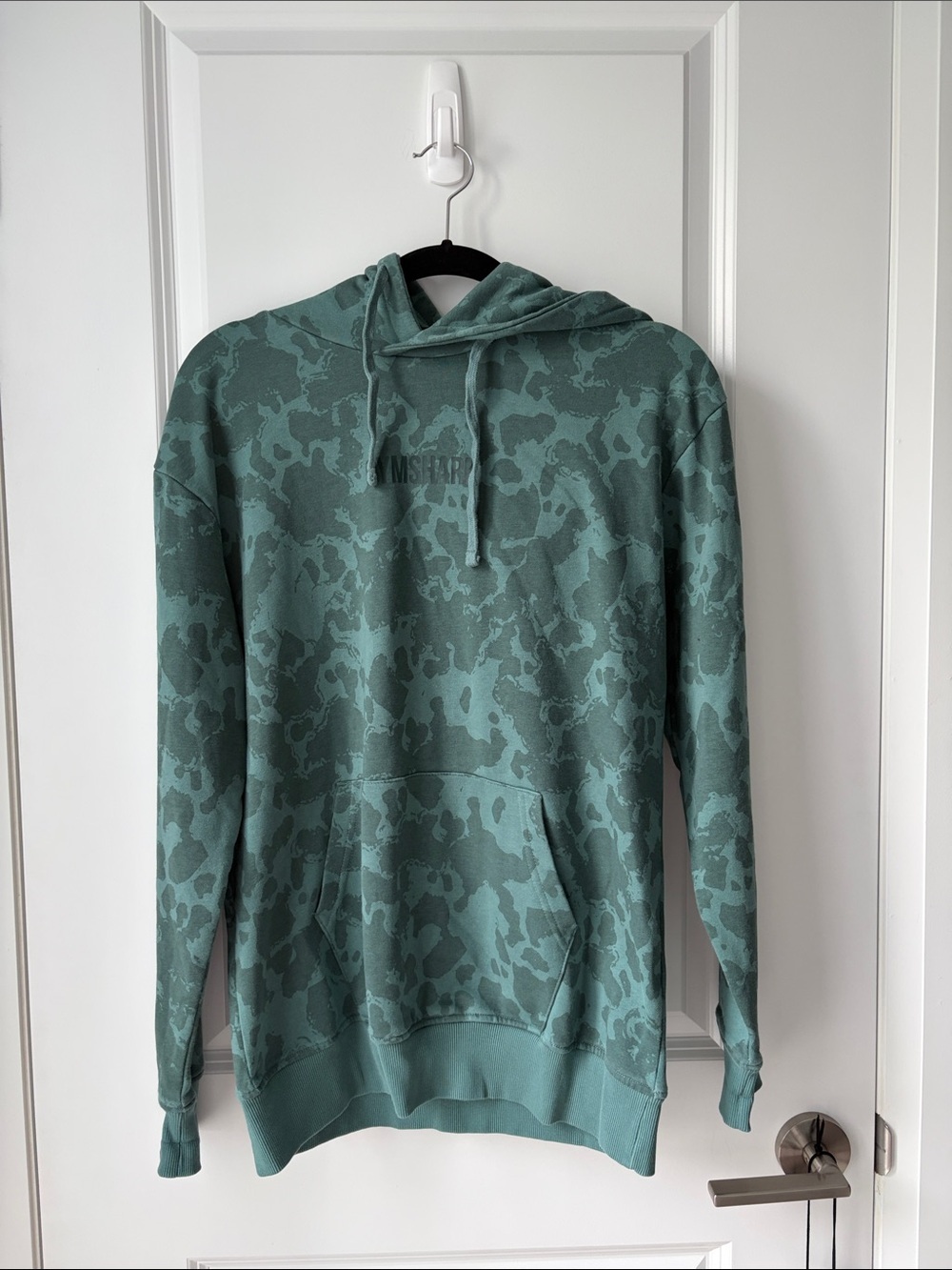 Gymshark Camo Graphic Oversized Hoodie